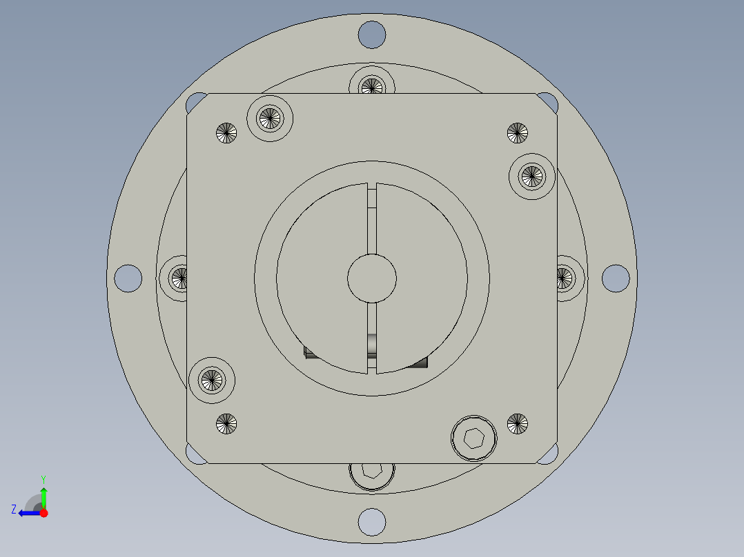 斜齿PHF060-L2 8-38.1-66.67-M4.STEP右视图