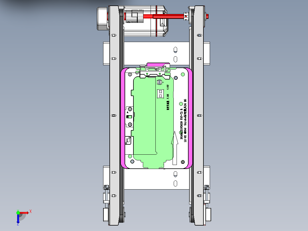 基础流线俯视图