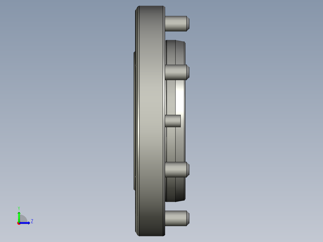 KOSMEKVSJ100-C多系列多零件图纸模型多系列多零件图纸模型左视图