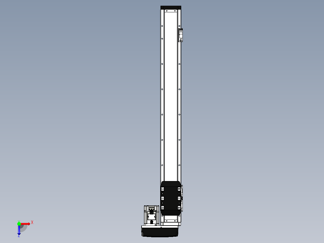 威洛博模组VGTH8-Lx-C-S650-BR-ZP20-D3俯视图