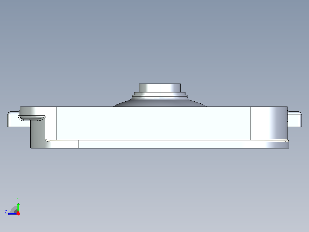 solidworks Rotax 657发动机缸盖设计右视图