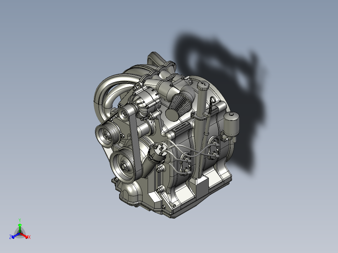 <span style='color: red'>微型</span>转子<span style='color: red'>发动机</span> 3D<span style='color: red'>模型</span>3D<span style='color: red'>图纸</span>