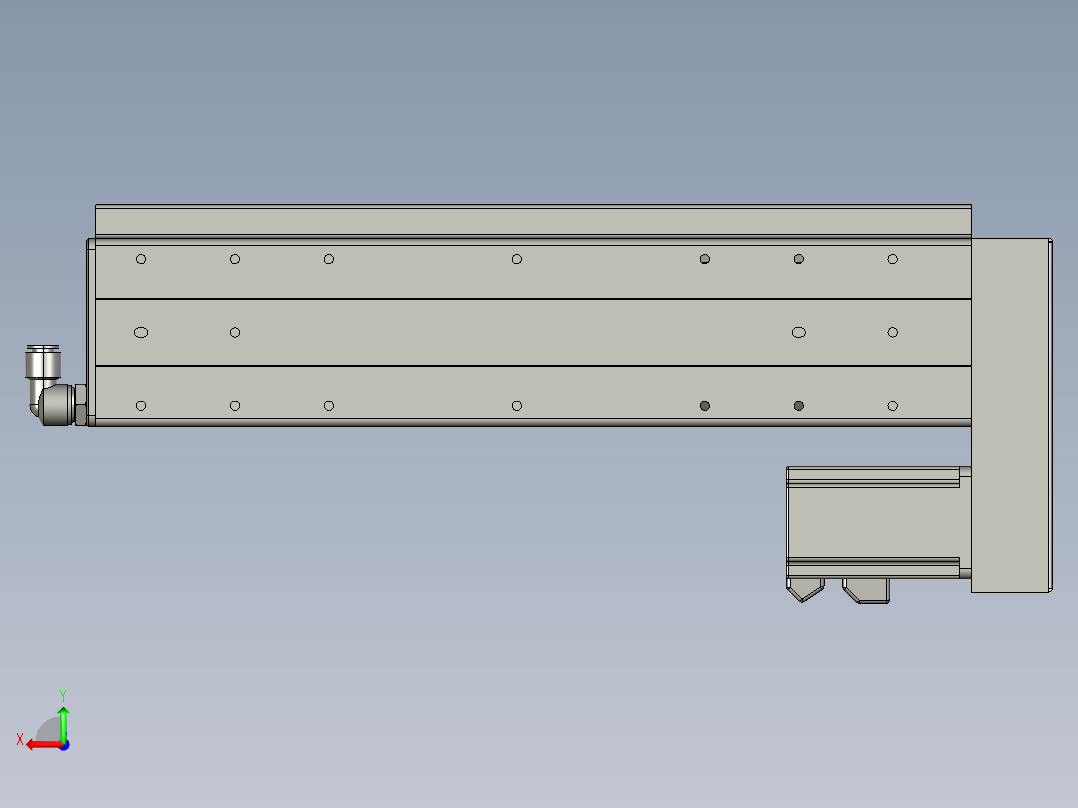 威洛博VC10-S250-BL-P40后视图