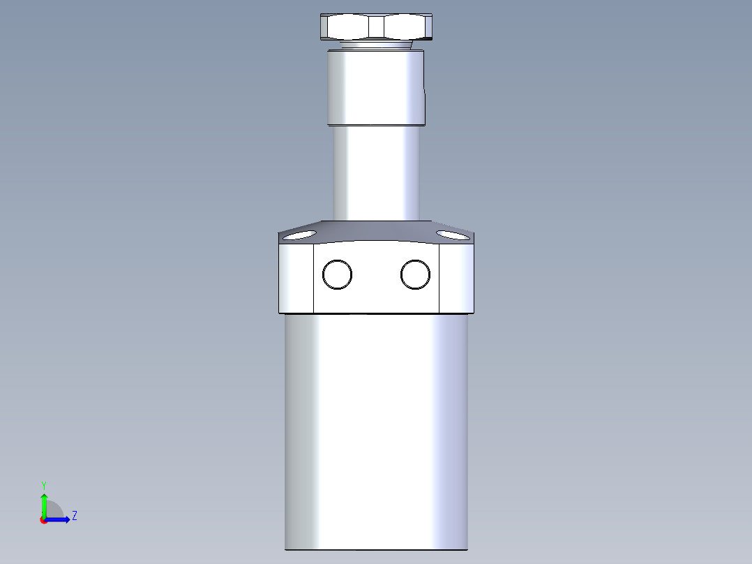 KOSMEKLHA0750-SR-Q25多系列多零件图纸模型左视图