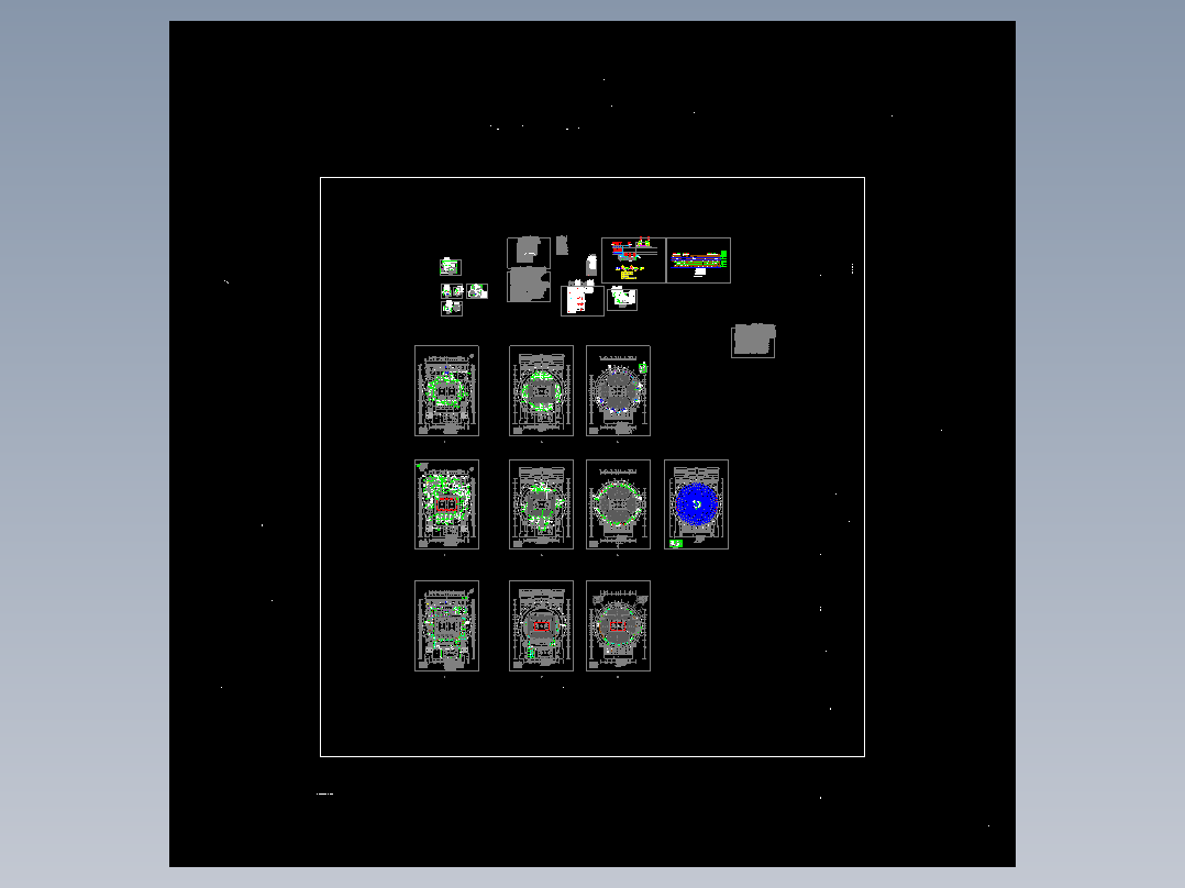 某体育馆暖通空调设计图