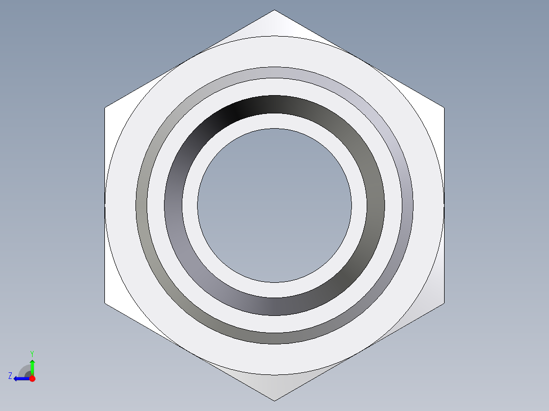 卡套式工业通用硬管接头EO_Swivel_connector_GAI12LM71X右视图