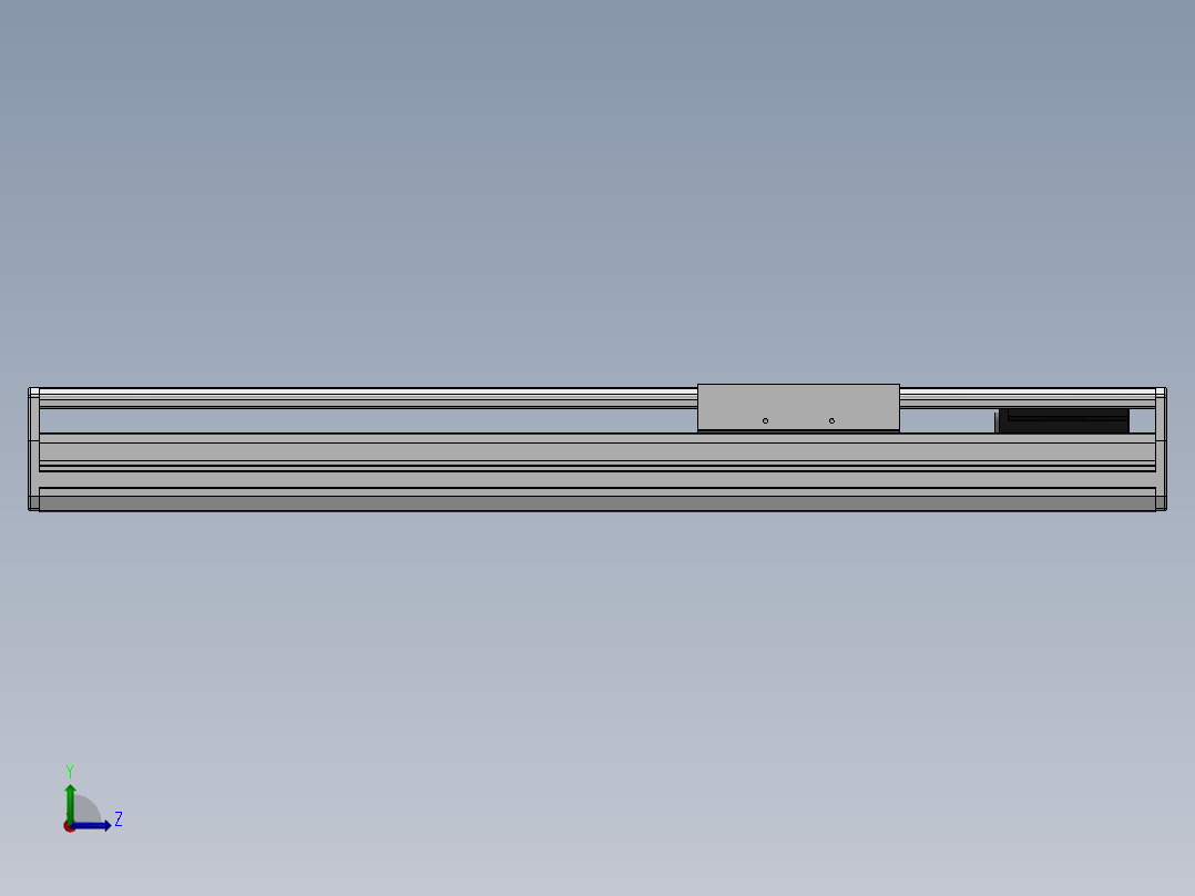 精密模组MY170-T10-450L-M-P75B-C4-C左视图