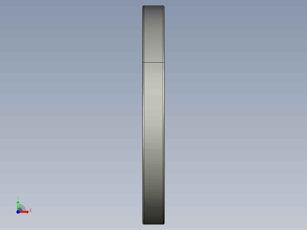 深沟球轴承61816前视图