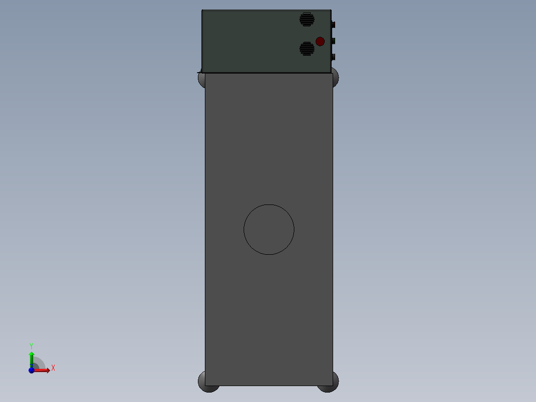 超声波焊接机（焊接后保险杠+倒车雷达支架前视图