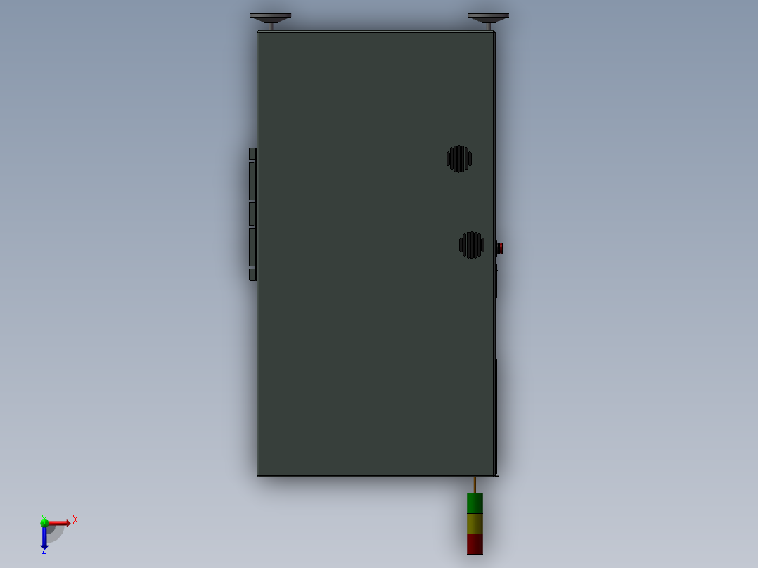 超声波焊接机（焊接后保险杠+倒车雷达支架俯视图