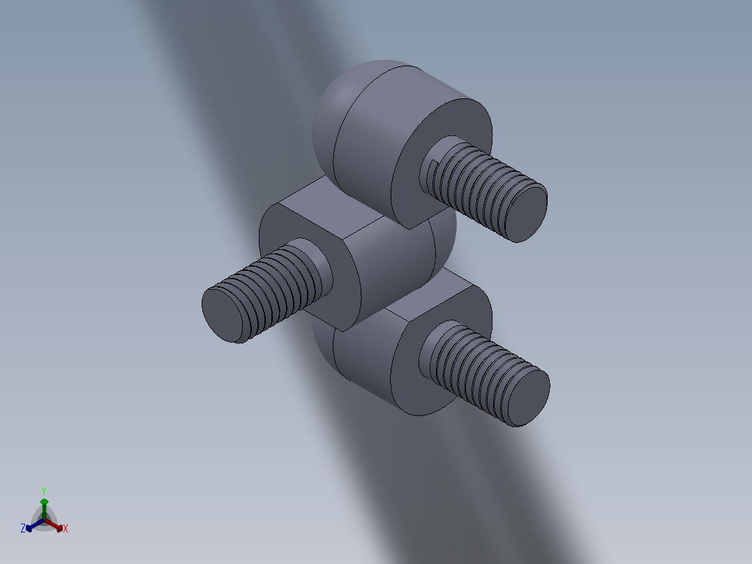 铰链正等轴测图
