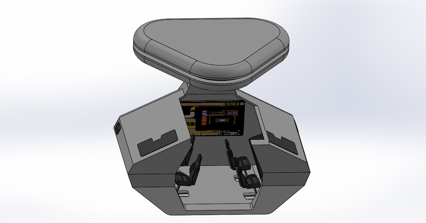 48--uss ozymandias航天飞机模型3D图纸