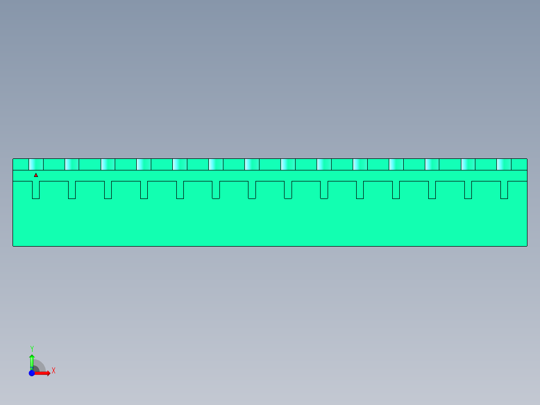DEGSON 2EDG 系列 5.0mm 可插拔接线端子组-2EDGRC-5.0-14P-14-00AH前视图