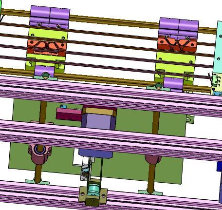 框架式兼容多材料双头3D打印机