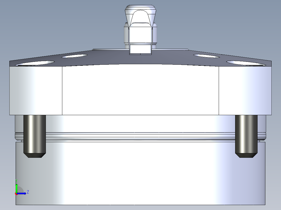 KOSMEKSWH2080-GN多系列多零件图纸模型多系列多零件图纸模型左视图