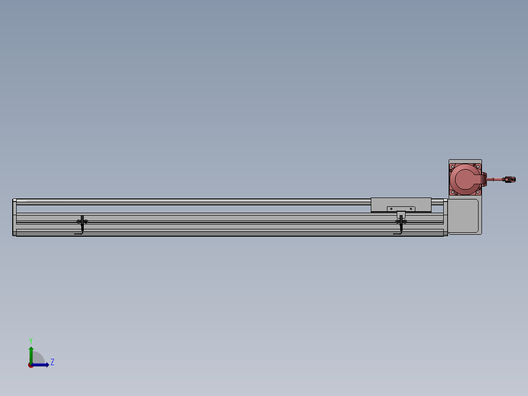 精密模组MT170-L125-800-RU-M75-C4左视图
