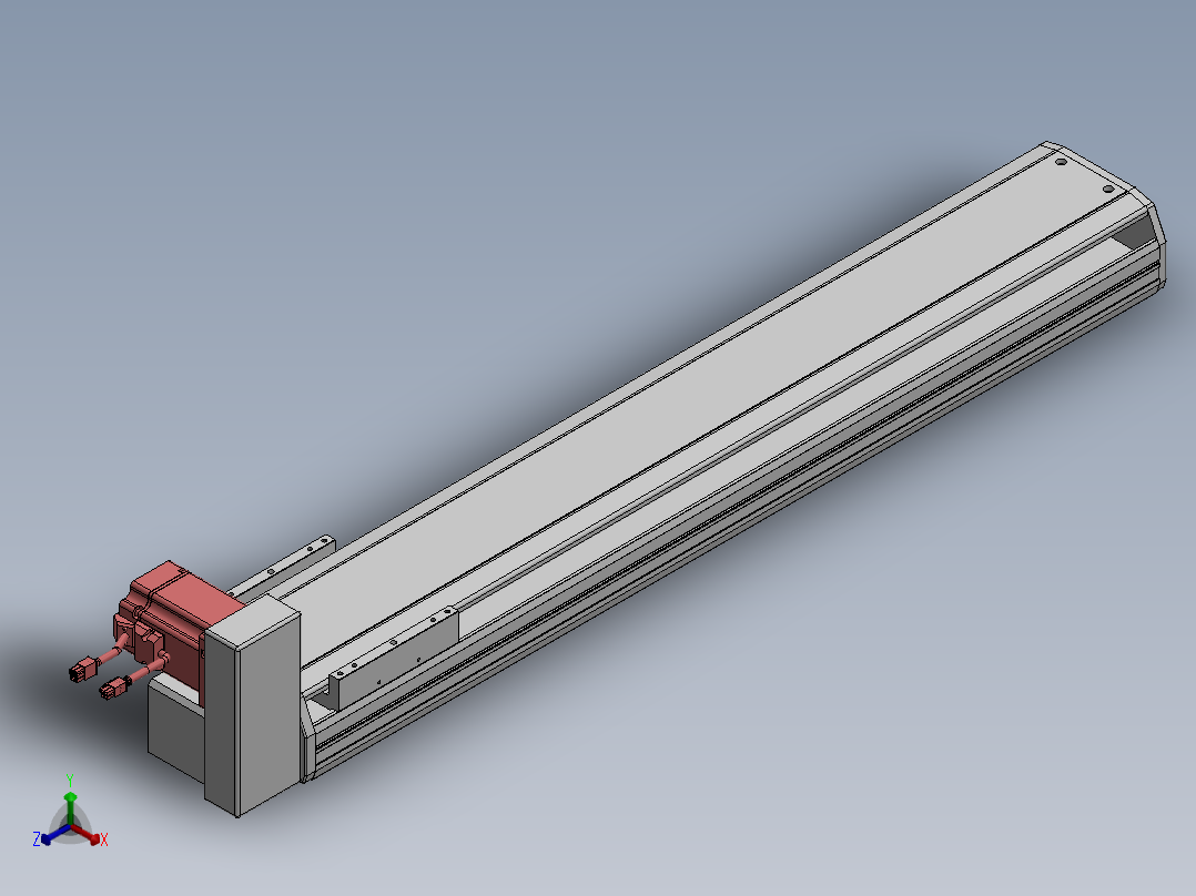 精密模组MT170-L125-800-RU-M75-C4正等轴测图