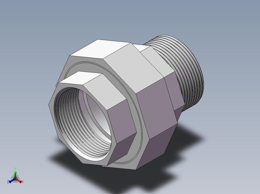 活接-等径内外丝直通 DN40