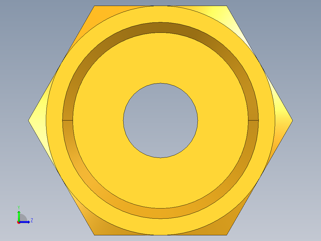 扩口式工业通用硬管接头Refrigerant Drum a Aapter 1F-8-12左视图