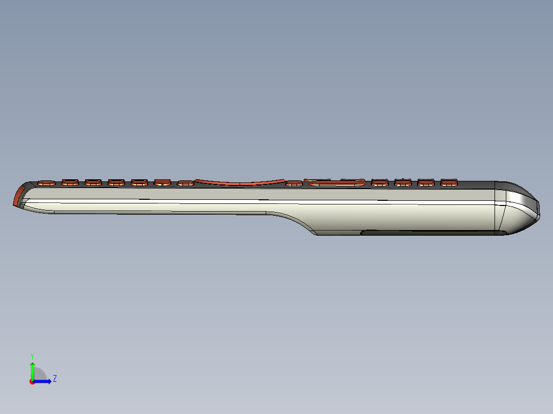 一款遥控器整机结构3D图纸1361862===50左视图