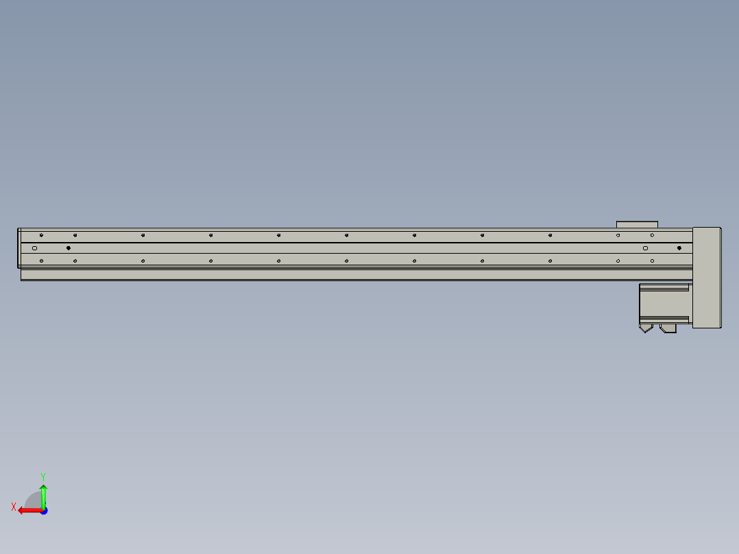 威洛博VF6-S800-BL后视图