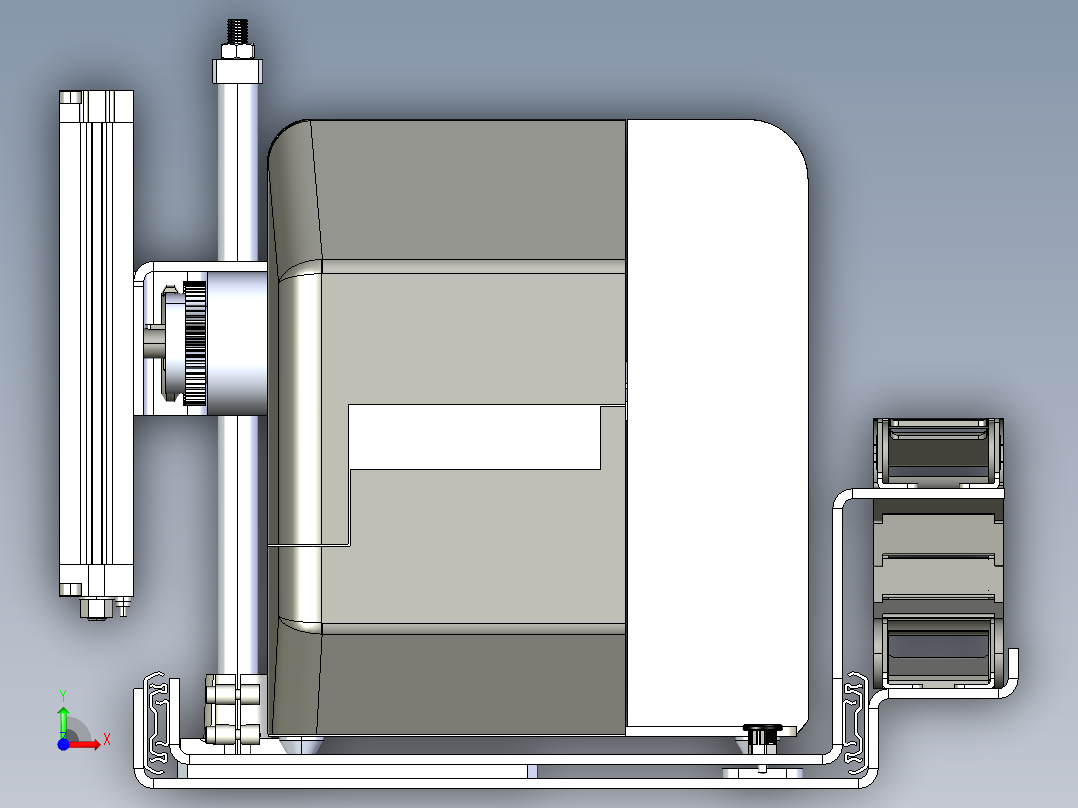 自动剥皮装置-STP前视图
