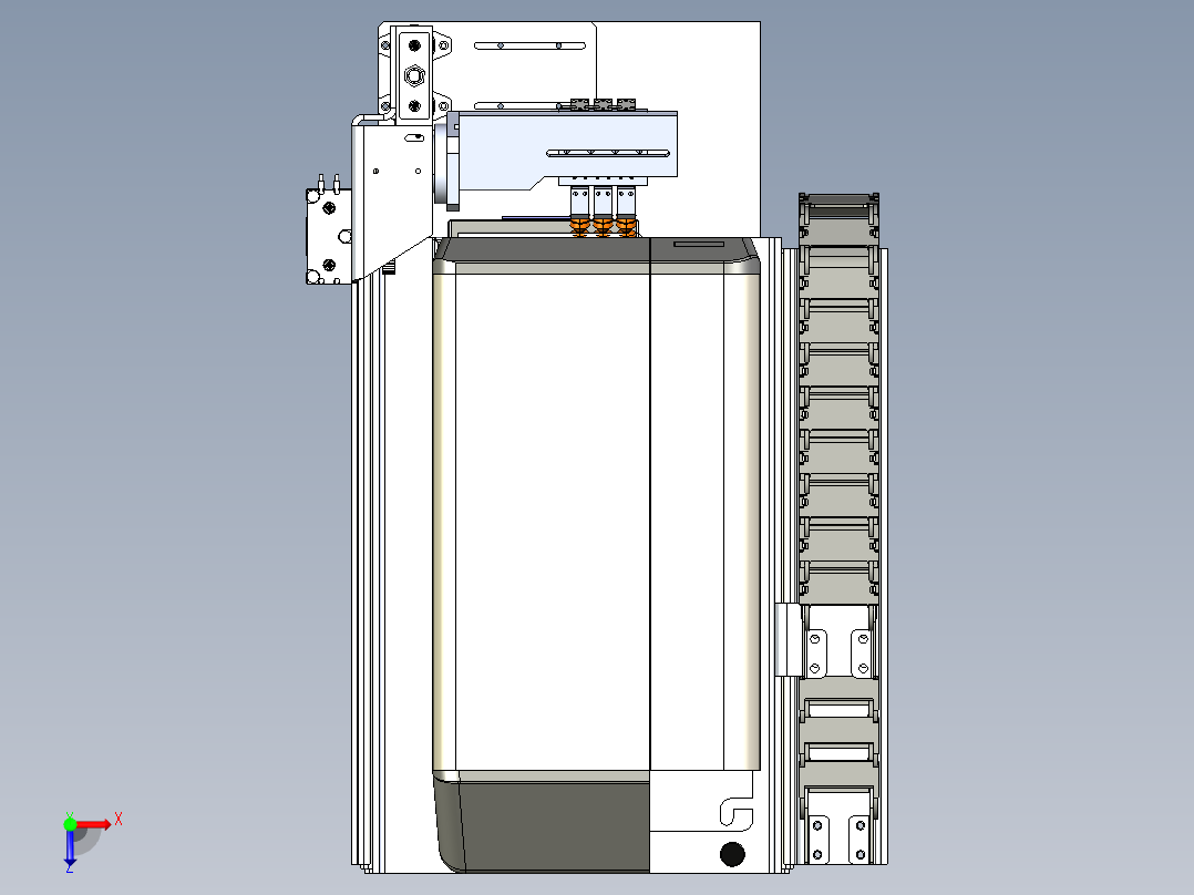 自动剥皮装置-STP俯视图