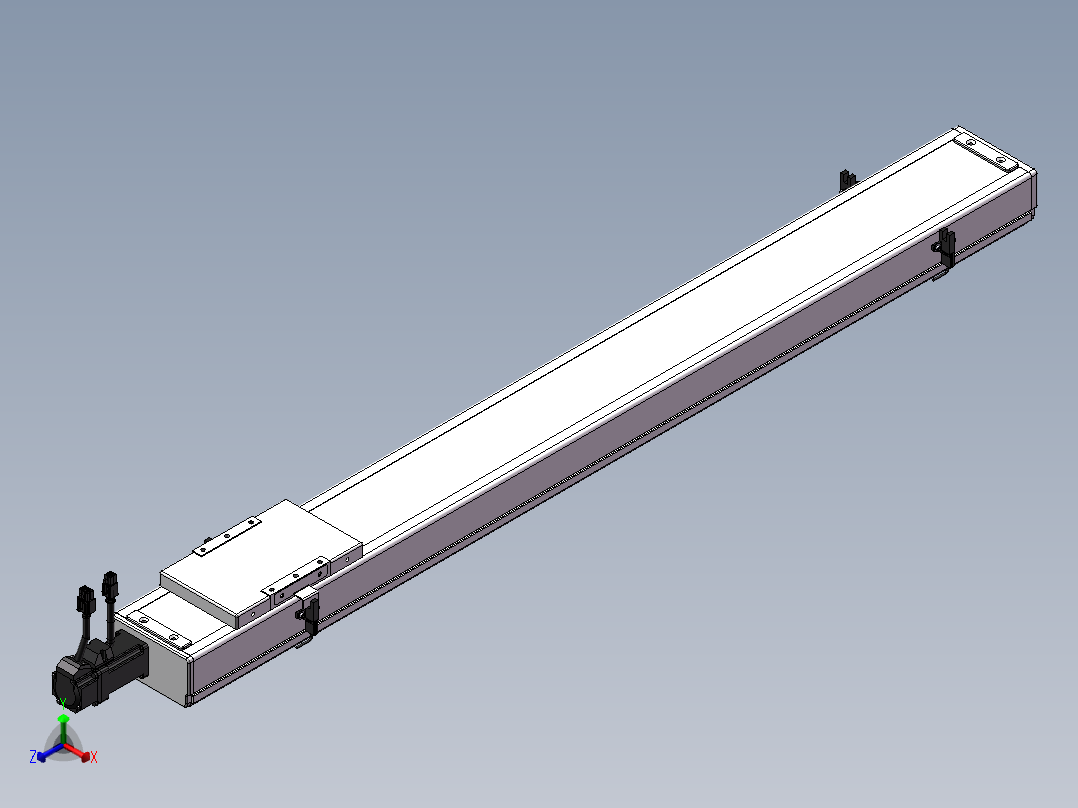 精密模组MC100-L05-850-BC-M10-C4正等轴测图