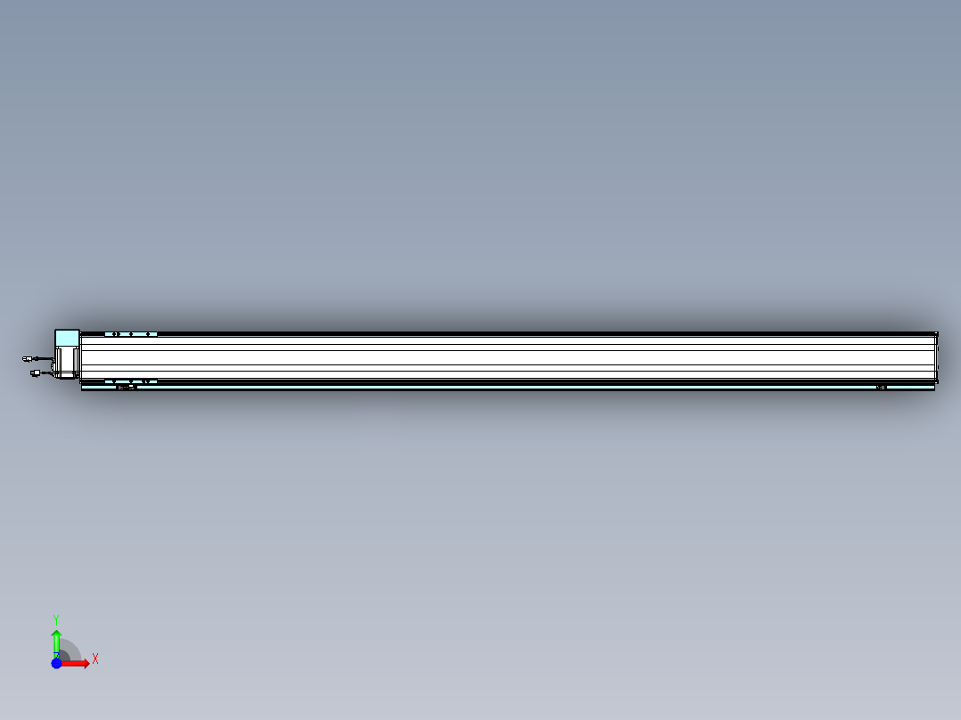 威洛博VBF同步带传动一般环境VBF14-L45-S2000-BRU-ZP40-C3前视图