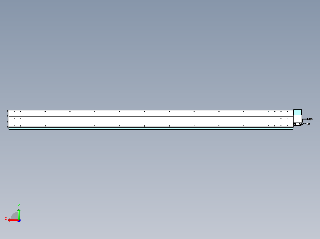 威洛博VBF同步带传动一般环境VBF14-L45-S2000-BRU-ZP40-C3后视图