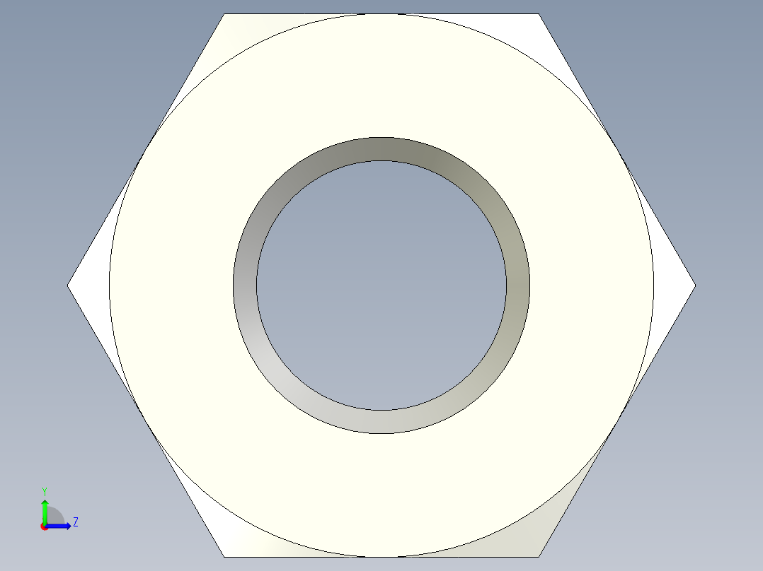 螺母-Nut_M12-15-22-15-15.stp左视图