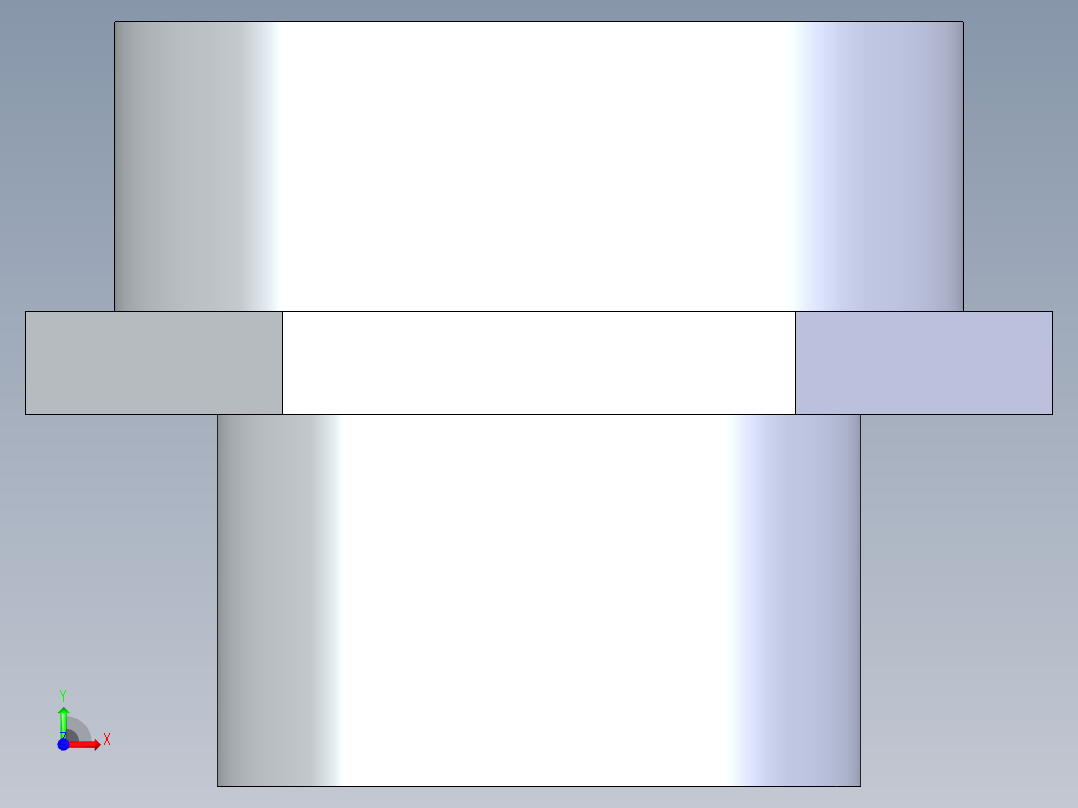 聚氯乙烯配件31-Sch80_PVC-Brass_SPIGxFPT_878-020BR_2in前视图