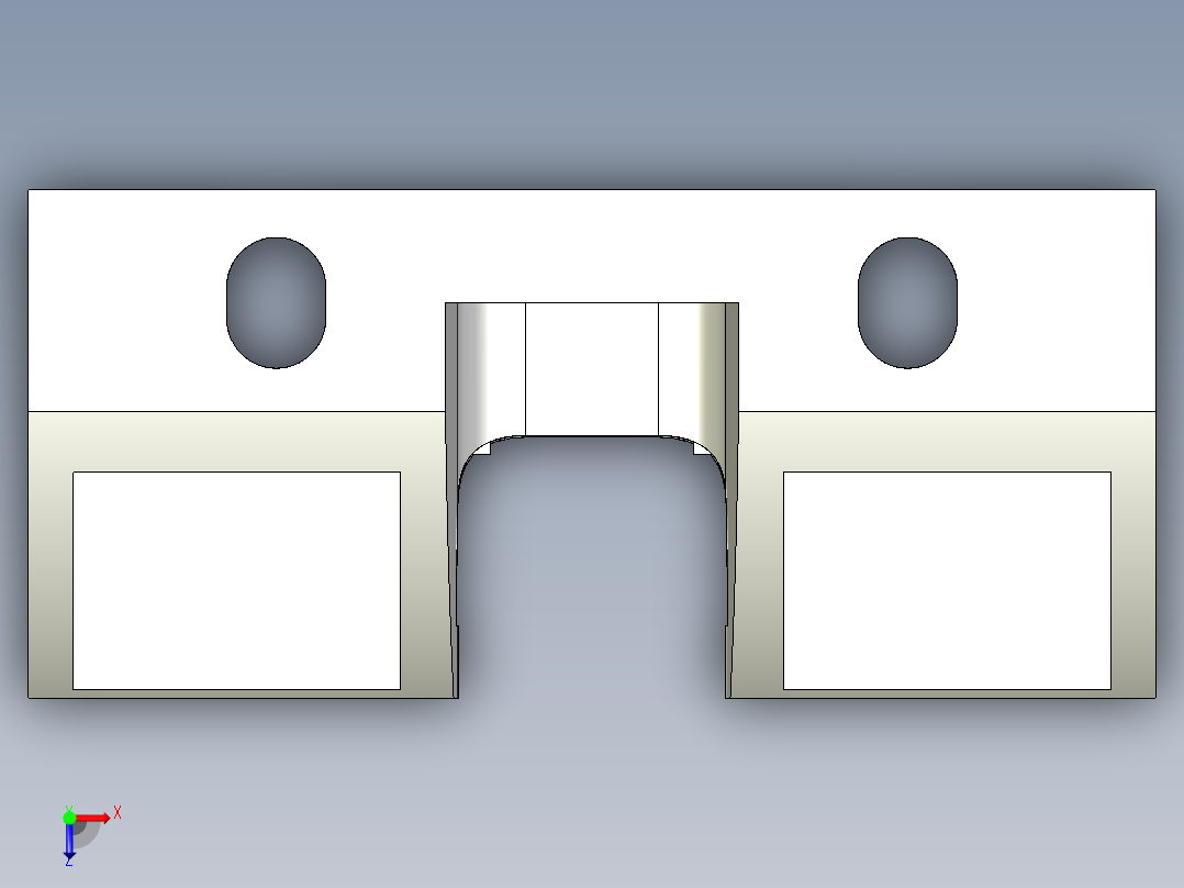 基恩士OP-84300_kc图纸模型俯视图