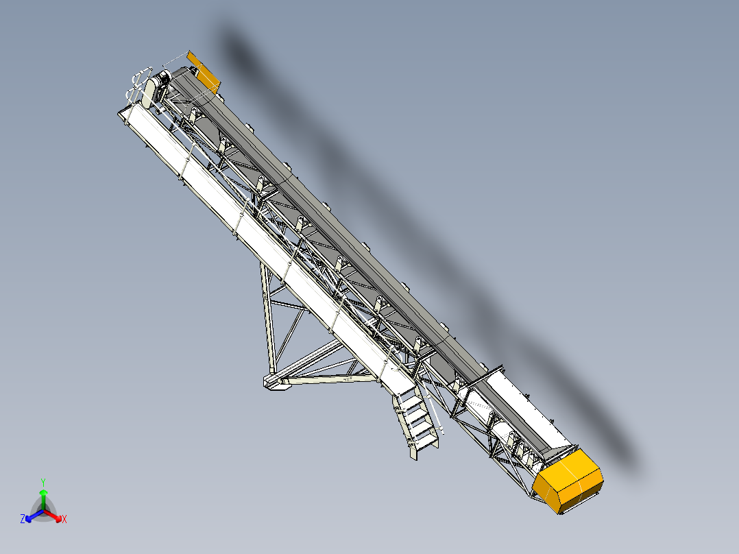B1_B600-12m皮带式<span style='color: red'>输送机</span>