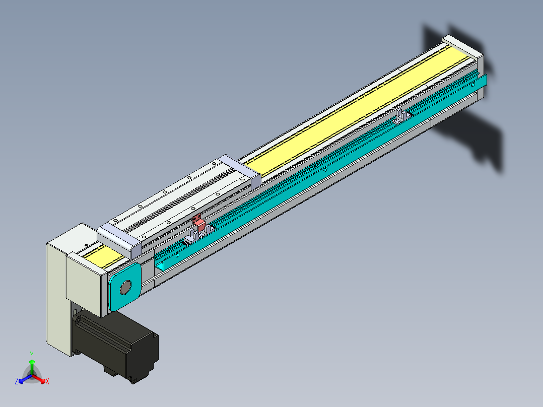 欧规系列-LB6-L65-C-S350-BRD-P40-D3正等轴测图