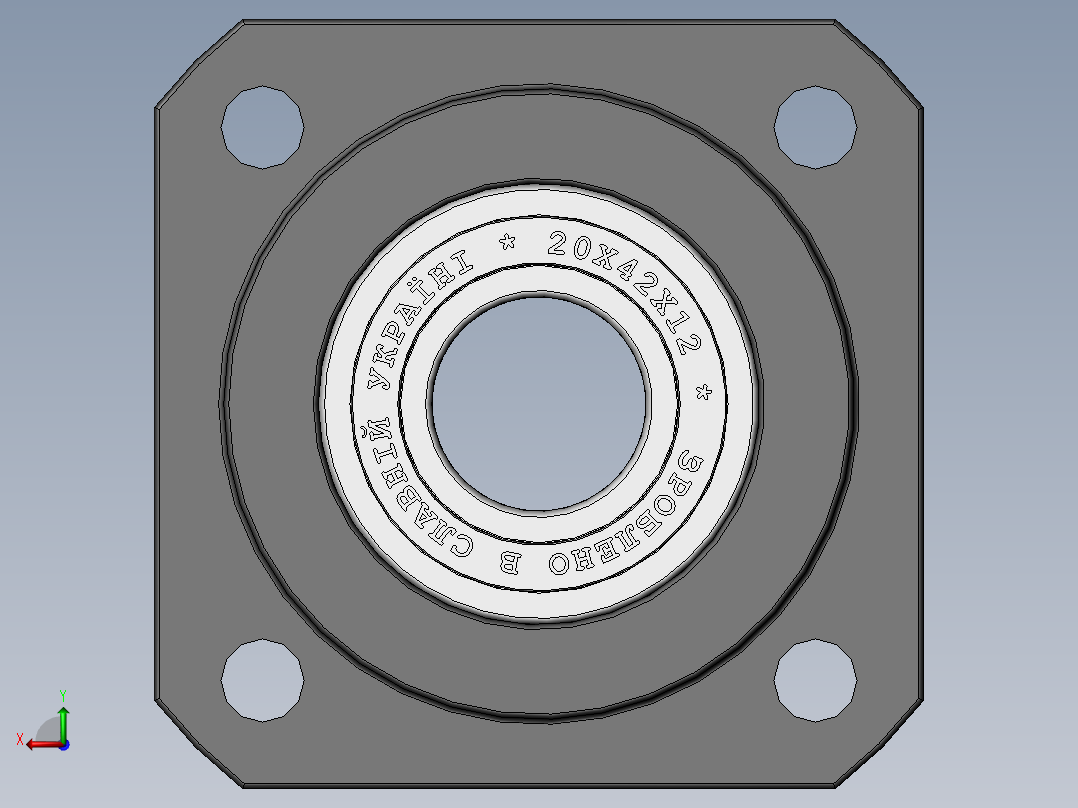 一些滑块同步轮轴承后视图