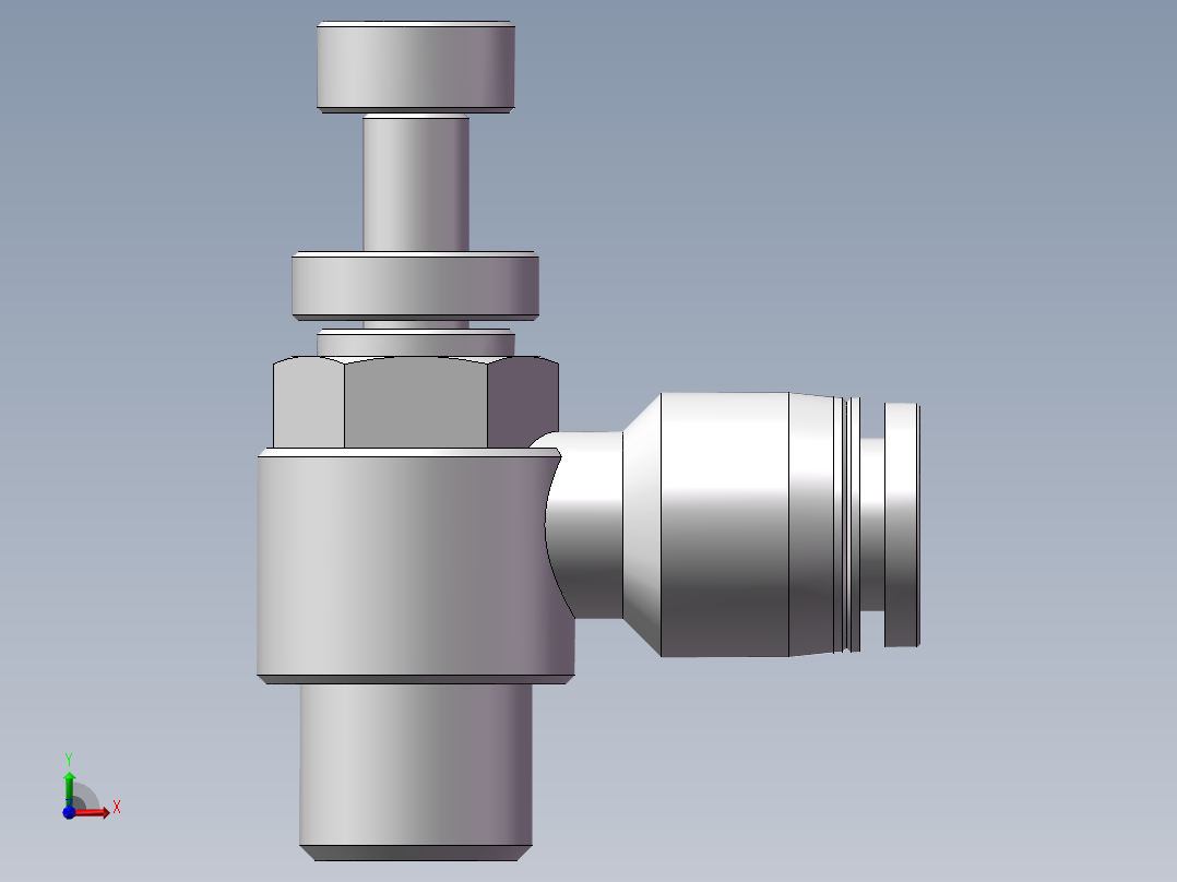 节流阀PSL802A（2分8厘）前视图