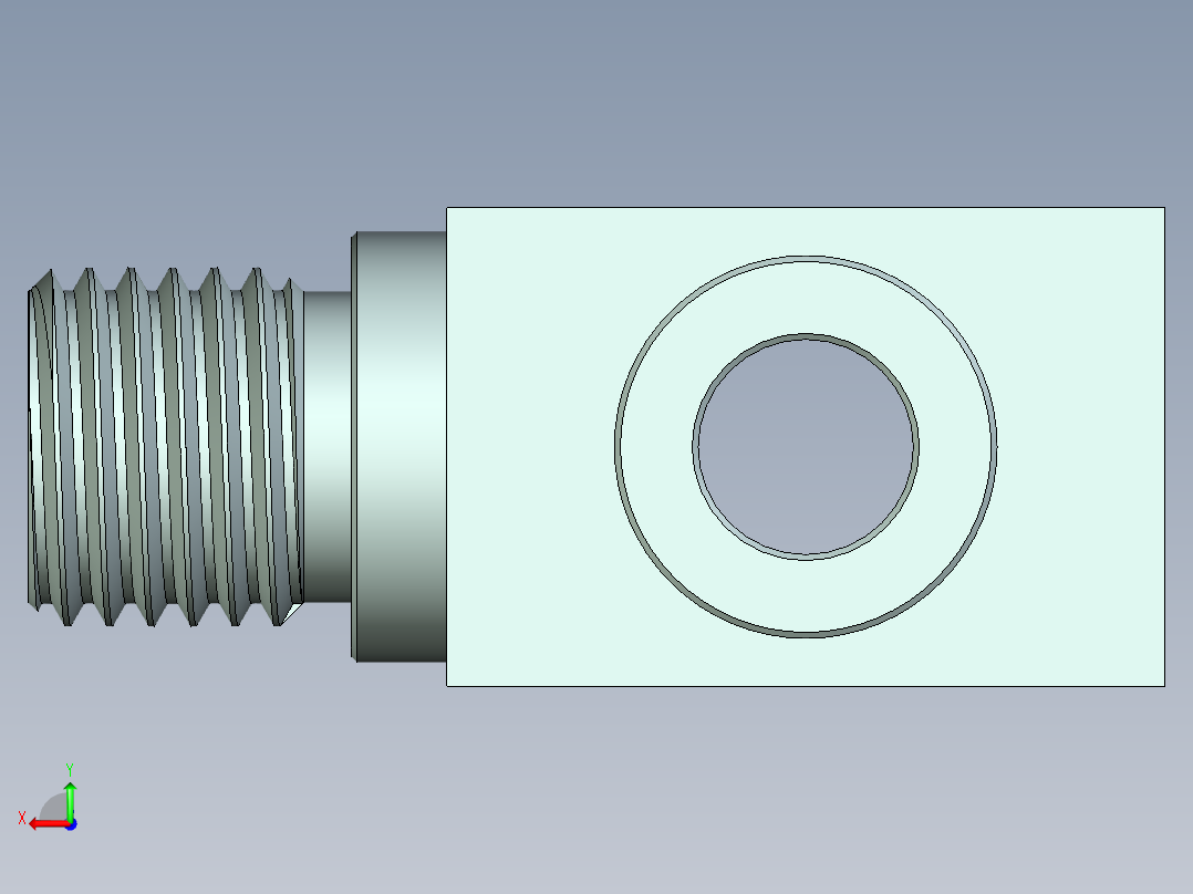 直角三通机加工工艺规程设计698830==250ku后视图