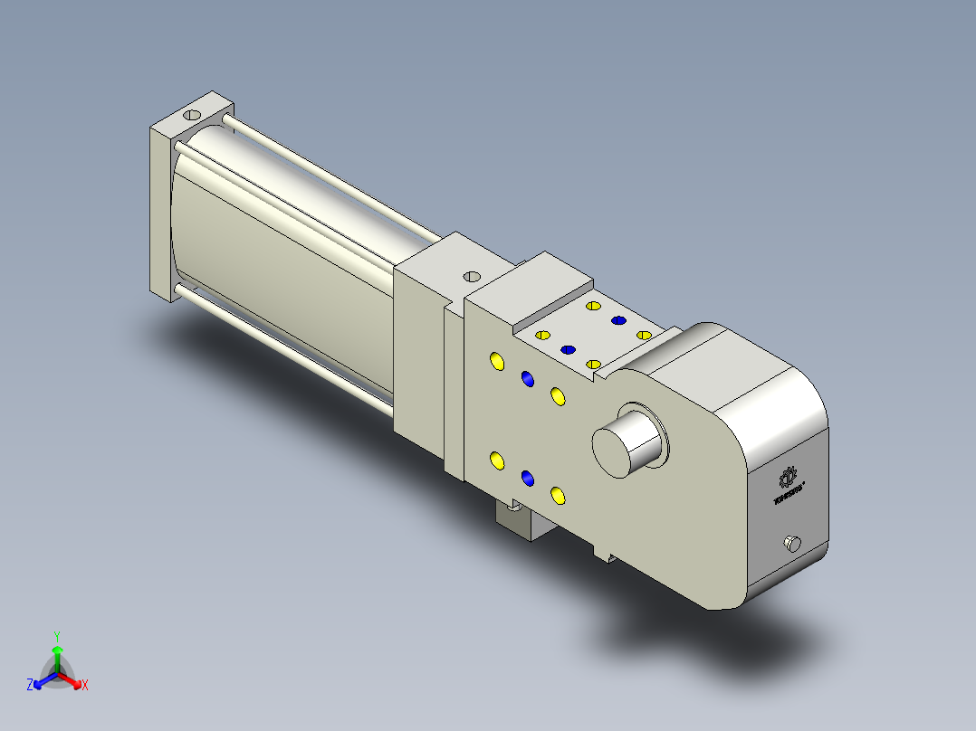 德克斯TUNKERS气缸数模KS_80_2_A00_T08_135GRAD