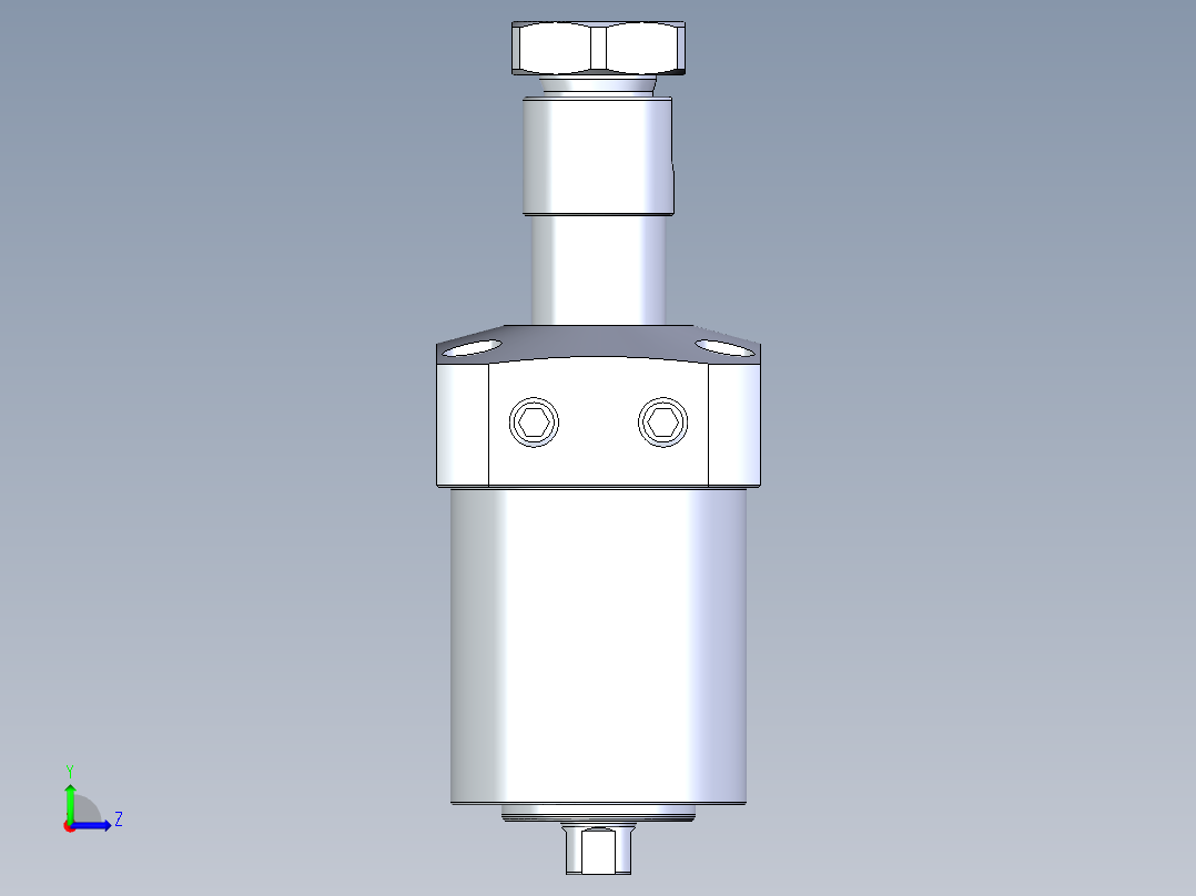 KOSMEKLHA0550-GRD多系列多零件图纸模型左视图