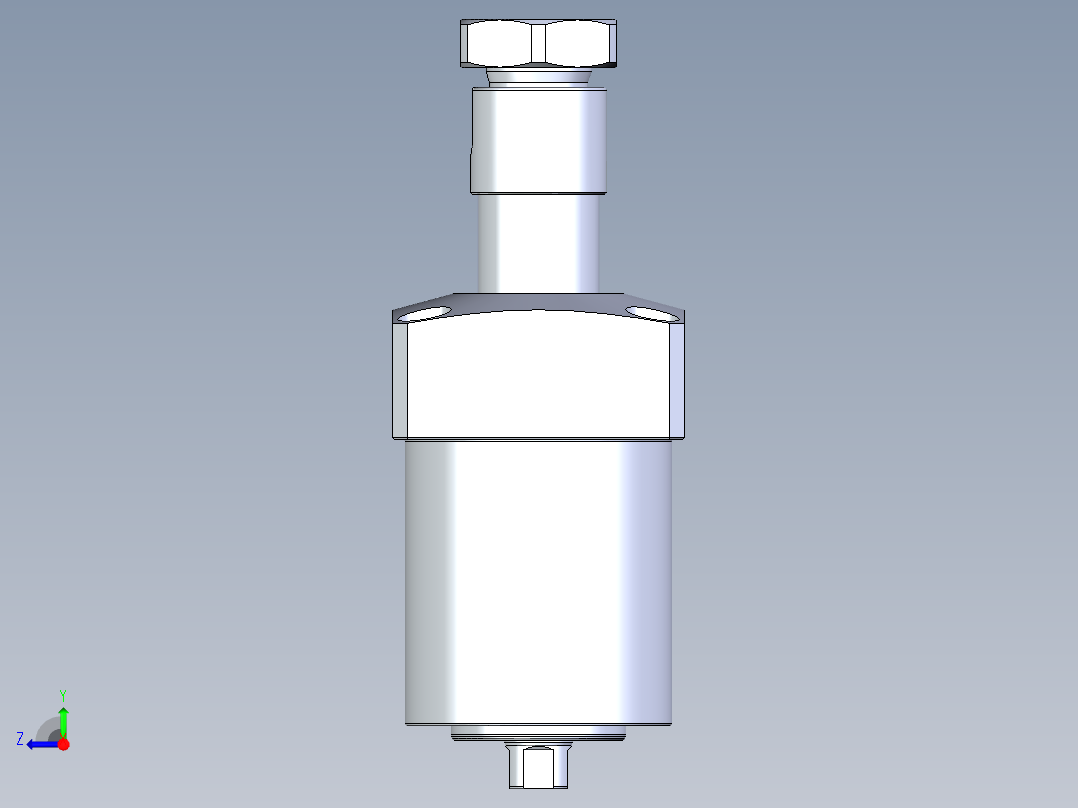 KOSMEKLHA0550-GRD多系列多零件图纸模型右视图