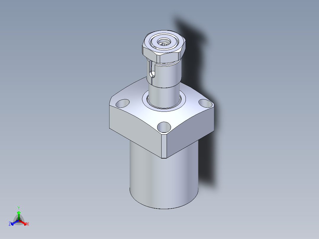 KOSMEKLHA0550-GRD多系列多零件图纸模型正等轴测图