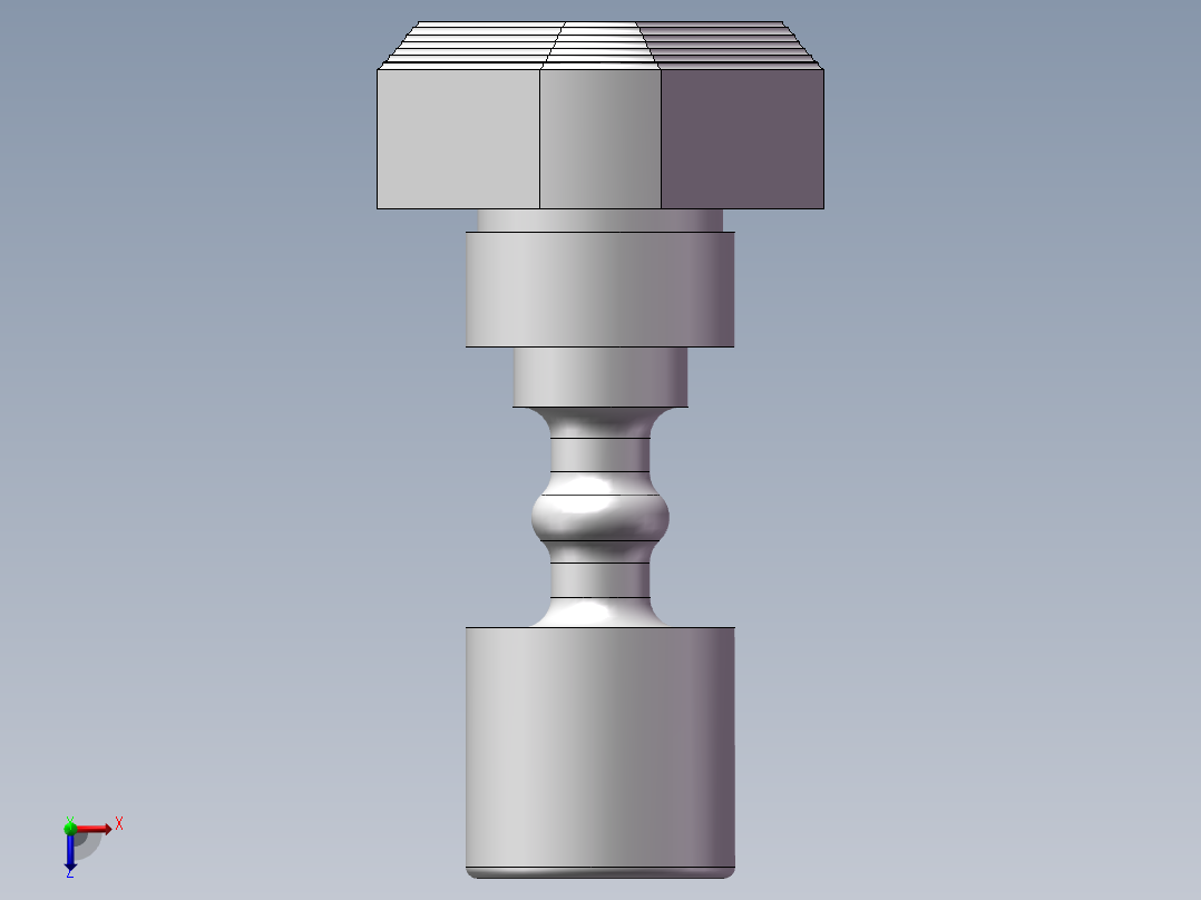 骨型柱（SHOOT）俯视图
