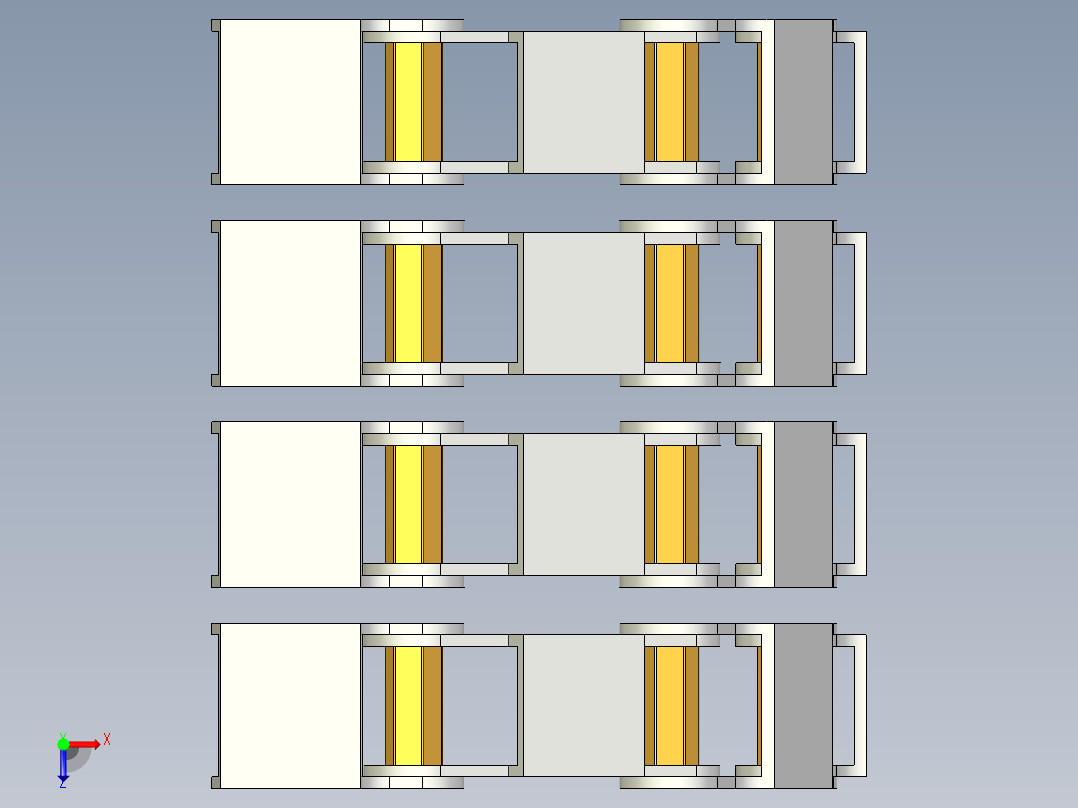 仿生机械手 (27)俯视图