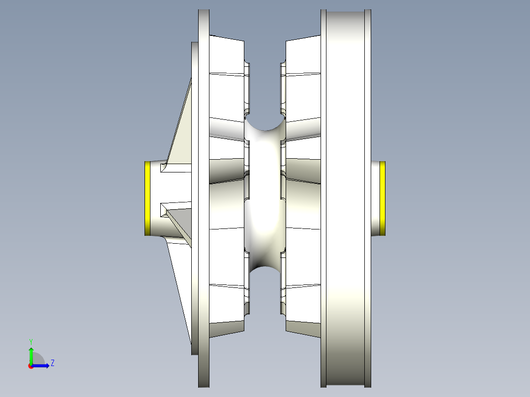 锚绞车--x_t stp左视图