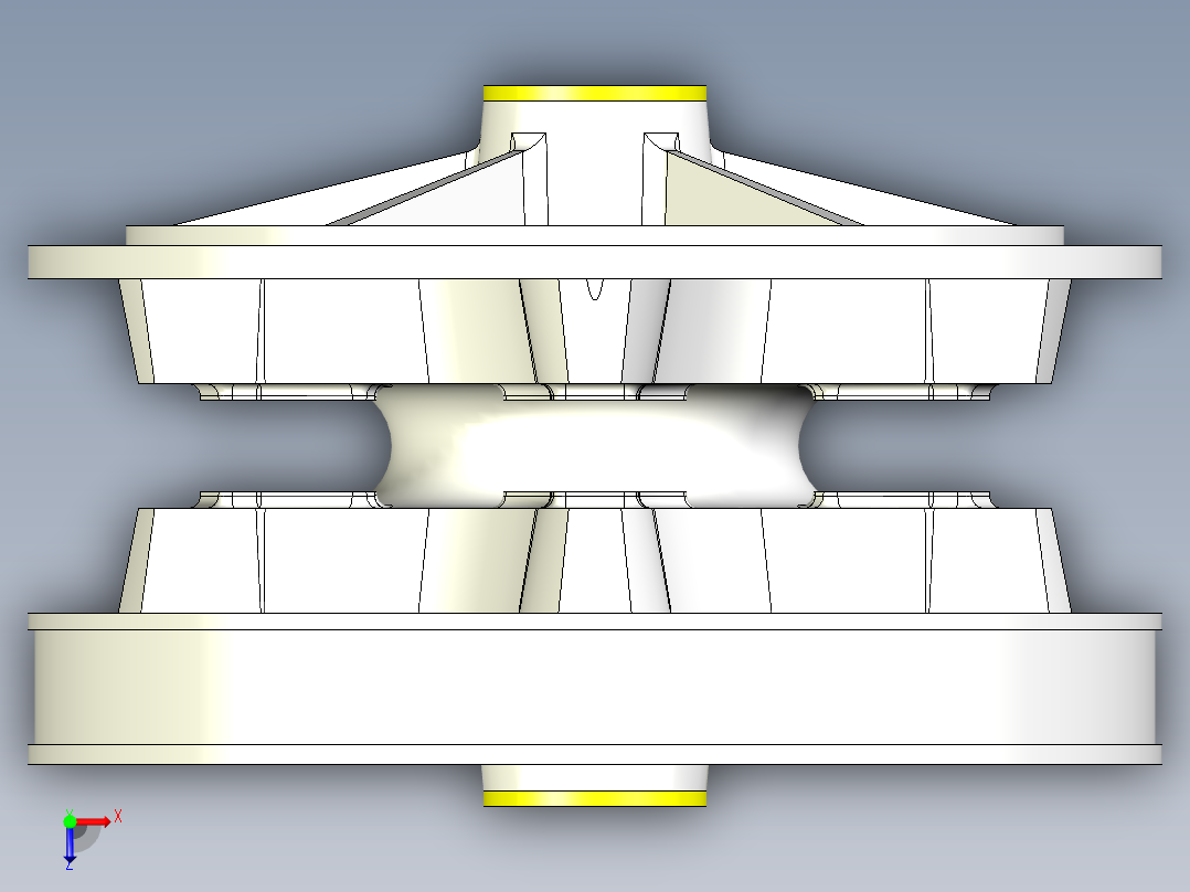 锚绞车--x_t stp俯视图