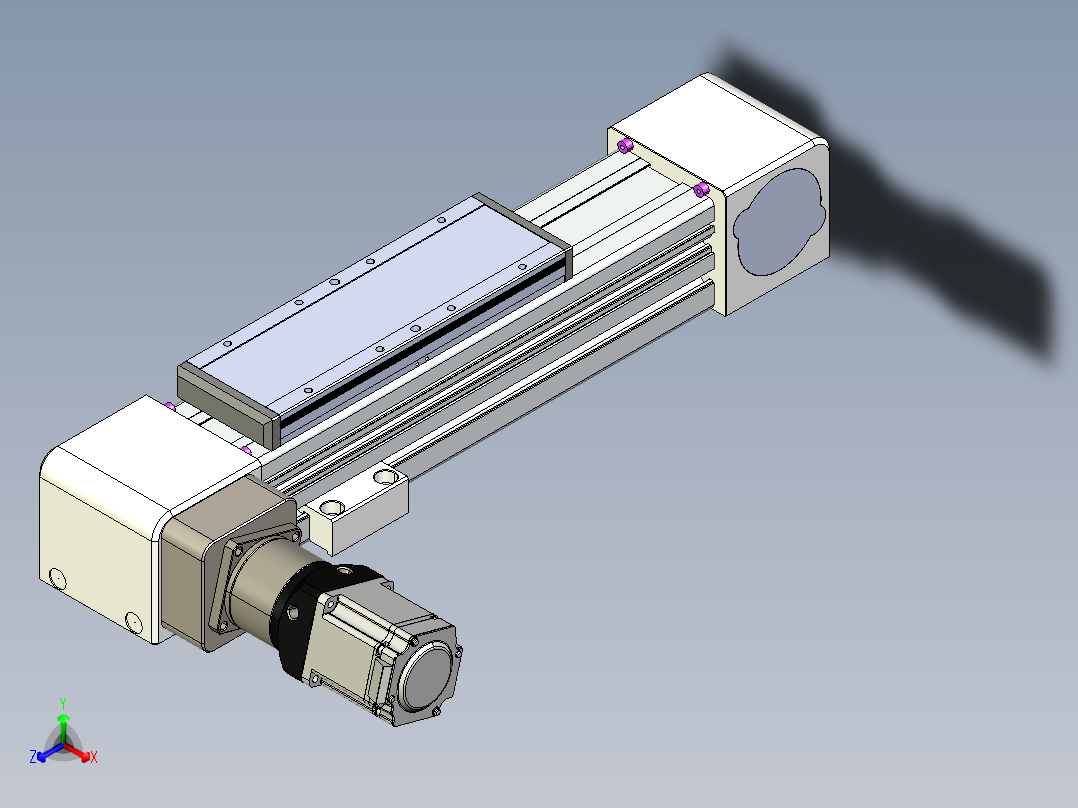 同步带滑台-欧规B8-L176-S100-L-ZP40-D3-N5