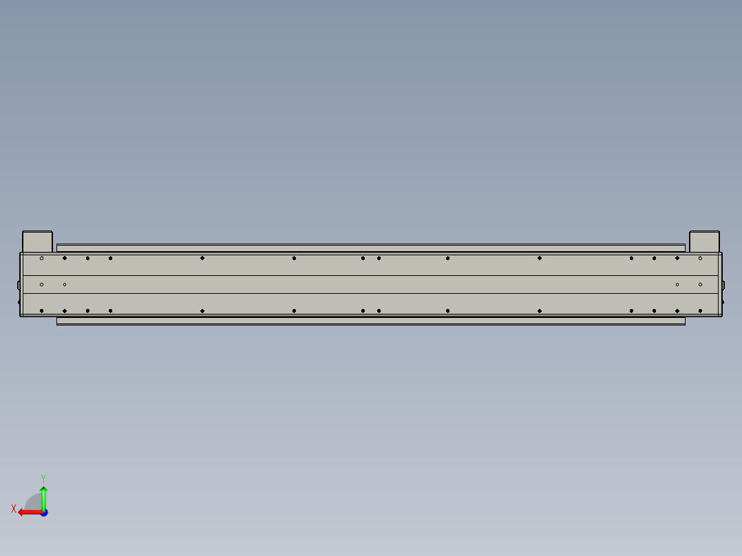 威洛博双电机滑台-VBC14S2-L50-S950-BU-P40-C6后视图