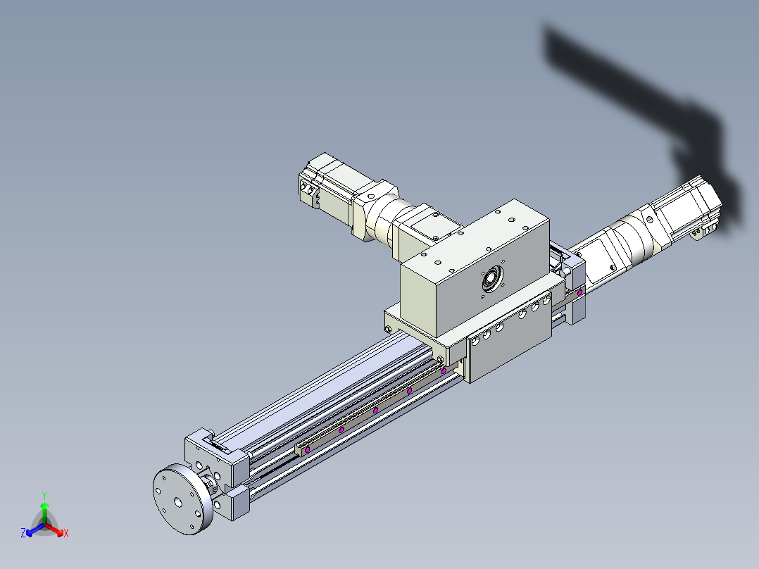 威洛博直线电机模组EB6ZR-L140-S300-LZ575K-Z575K-MS3