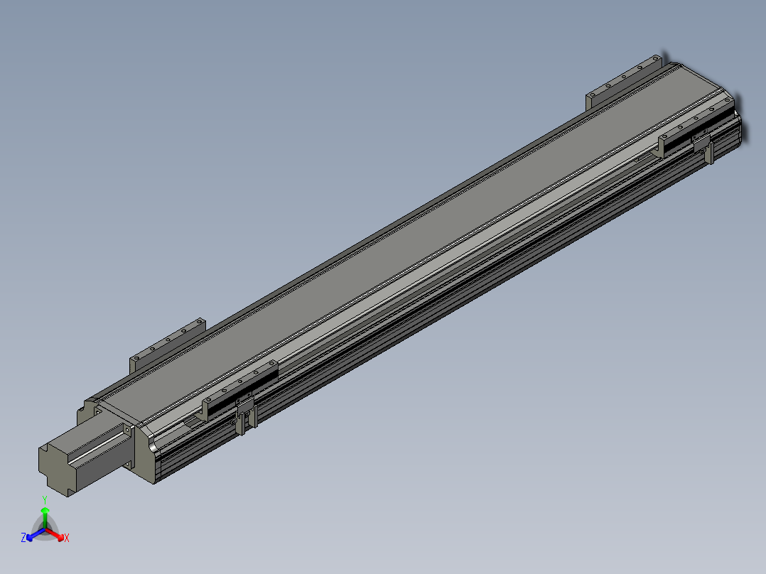 直线模组LHA17-S950-M设计图纸
